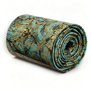 Tissu Wax <span class=keywords><strong>Africain</strong></span> Doré, <span class=keywords><strong>Pagne</strong></span> Batik Ankara, Tissu Wax Capulana, Tissu Kente 6 Yards pour Robes <span class=keywords><strong>de</strong></span> <span class=keywords><strong>Soirée</strong></span> - Product Image 3
