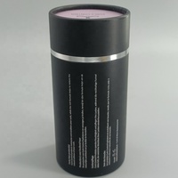 Boîte à bougies ronde en kraft faite à la main / Emballage cylindrique en carton pour balles de golf - Personnalisable OEM pour cadeaux et artisanat