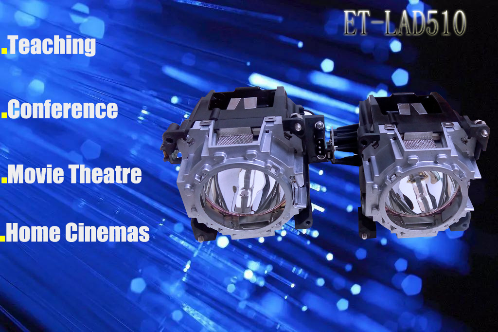 ET-LAD510F Projector Lamp - 1500hrs, 465W, 2700K Soft White