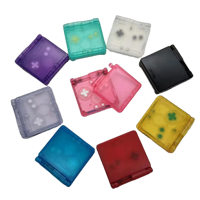 Gameboy Advance Sp New Housing Transparent Shell Pack for Nintendo Gameboy Advance SP/GBA SP Shell Case Repair Part