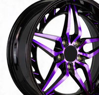Jantes en alliage d'aluminium forgé monobloc 16-17 pouces, directement de l'usine, PCD ET CB personnalisés pour ateliers de tuning professionnels, direction Audi