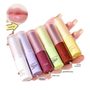 Custom Logo <b>Lip</b> Balm Long-Lasting Moisturizing <b>Lip</b> Care Lipstick Fruit Flavor Nourishing Deep Hydrating Sample Size 3.2g - Product Image 1