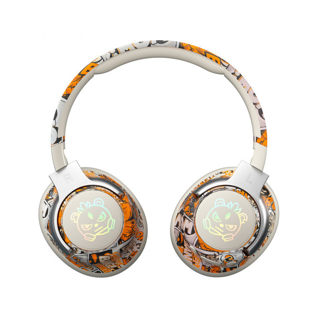 2025 Factory Wholesale Cross-Border Trade Headset for Bluetooth Gaming Earphones Graffiti Long Battery Life LED Indicator JL