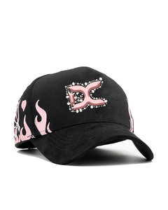 OEM & ODM 5 Bảng Điều Chỉnh Cap Tùy Chỉnh Flex Phù Hợp Với Vải 3D Logo Satin Lót Mũ Bóng Chày Gorras Mũ Da Lộn Thêu Cap Với Kim Cương - Product Image 6