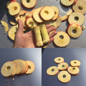商用苹果水果处理器-餐厅和熟食店自动取芯环切割机 - Product Image 6