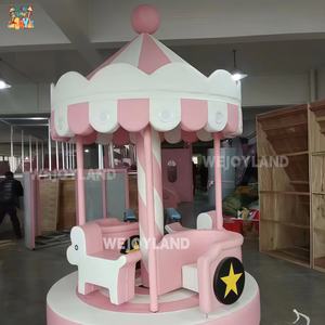 Carrusel Eléctrico Personalizado Wejoy con Sillas Giratorias para Niños y Equipamiento de Juego Suave para Parque Infantil Interior - Product Image 1