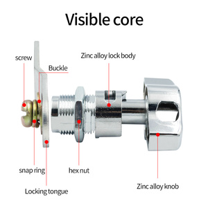 Hot Bán Kẽm Hợp Kim Cam Ổ Khóa Tin Locker Cửa Ổ Khóa Ký <span class=keywords><strong>T</strong></span>úc Xá Locker Ổ Khóa Hàng Đầu Sản Phẩm Bán Chạy Trong Xi Lanh Khóa - Product Image 4