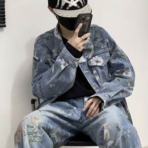 Conjunto de Traje Formal de Manga Larga Ajustado de Satén para Hombre, Primavera-Otoño, Chaqueta de Trabajo Elegante y Moderna - Product Image 4