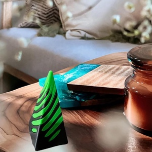 Pyramide Pasthrough Sculpture 3D Impossible Pyramide Pasthrough Sculpture Pyramide égyptienne Statue Mini Modèle Figurine - Product Image 2