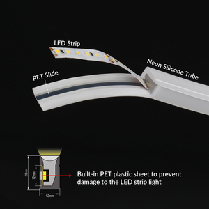 Tira de Luces <span class=keywords><strong>LED</strong></span> de Neón N1220 IP68, Nuevo Diseño de Tira de <span class=keywords><strong>LED</strong></span> de Silicona para Uso en Exteriores, para Edificios de Oficinas y Piscinas - Product Image 5