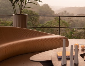 Sofá Paramétrico de Madera de Primera Calidad para Salón de Hotel Contemporáneo, Sala de Estar, Terraza - Product Image 6