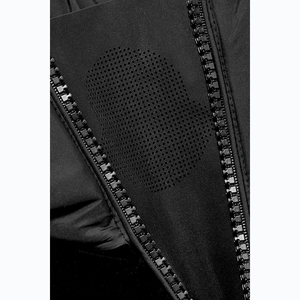 Con cappuccio di velluto-pannelli trapuntata shell giù giacca con ventilazione fori di spillo di lusso 100% piuma <span class=keywords><strong>d</strong></span>'<span class=keywords><strong>oca</strong></span> cappotto delle donne