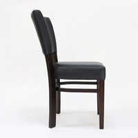 Chaise de salle à manger en bois massif nordique, design minimaliste moderne de haute qualité, personnalisable et rembourrée, pour restaurant et bureau