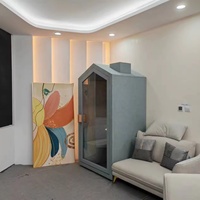 Cabine insonorisée privée écologique pour la maison, cabine de travail silencieuse, cabine mobile pour le travail, l'éducation, le bureau, la maison, l'étude