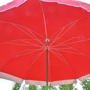 Sombrilla de Doble Capa Resistente al Viento de 150 cm, Protección UV Impermeable, Sombrilla Comercial para Exteriores, Patio, Playa, Mercado - Product Image 2