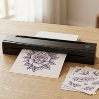 Machine à transfert de tatouage A4 sans fil, imprimante thermique portable sans encre pour les artistes tatoueurs mobiles
