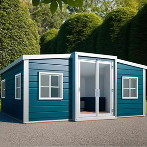 Luxury Container <b>House</b> 2 Bedrooms Homes Prefab Steel Sandwich Panels Expandable Container <b>Houses</b> - Product Image 2
