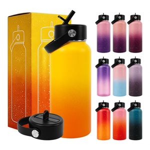 Stainless Steel Vacuum Insulated <b>Bottle</b> with Silicone Sleeve Anti-Slip Drop-Proof - Product Image 3