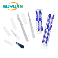 Scalpel de dermaplaning # Outil de beauté facial stérile 10R certifié CE en acier inoxydable pour l'esthétique en salon