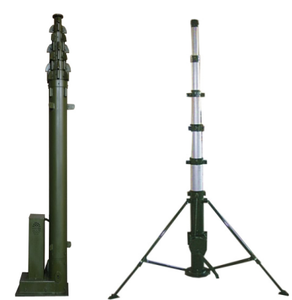 Mât de communication électrique télescopique robuste pour antenne TV, réglable en hauteur de <span class=keywords><strong>2m</strong></span> à 10m - Product Image 6