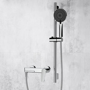 Modern Bathroom <strong>Shower</strong> System High Quality Brass Bathroom <strong>Shower</strong> Sliding <strong>Rail</strong> Set With Handheld <strong>Shower</strong> <strong>Head</strong> - Product Image 1