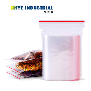 Wholesale Resealable Biodegradable Clear <b>Plastic</b> Zip Lock Pouches For Food Packing PE <b>Plastic</b> Zipper Bags - Product Image 2