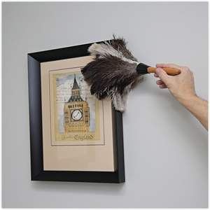 7 pulgadas. Plumero Profesional de Plumas de Avestruz Handle de Boardwalk BWK13FD - Product Image 4