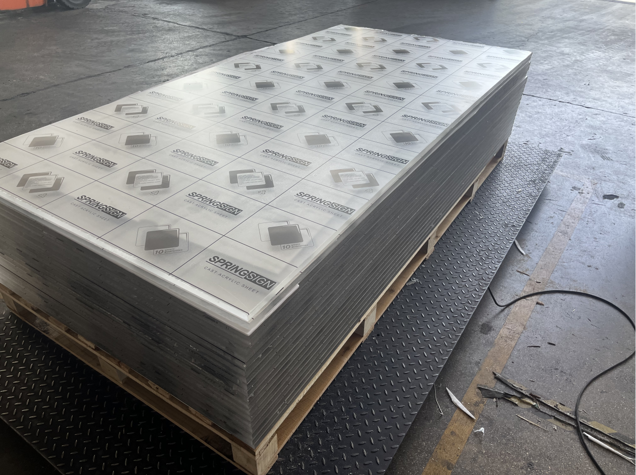 Spring Sign Price 48 Clear Arylic Sheet 2mm 3mm 5mm 6mm Cast Clear Acrylic Sheet for Signage · image 5