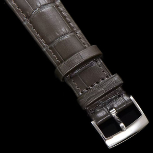 Reloj Mecánico Automático para Hombre, de Primera Calidad, con Caja de Acero, Correa de Cuero Marrón, Esfera Blanca, Reserva de Energía, Segundero Pequeño y Fecha - Product Image 5