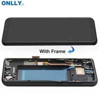 Écran OLED pour Samsung Galaxy S23 Ultra S22 Plus S21 S20 S10 S9 S8 Note 20 Ultra Note 10 Note 9 8 Affichage avec cadre