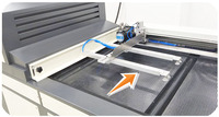 Máquina de pantalla de seda de papel de punto UV impresora de película de transferencia de serigrafía automática mquina serigrafa auto plana con tnel de secado