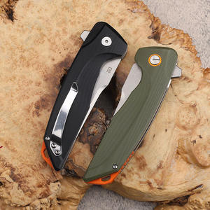 Factory <span class=keywords><strong>Outlet</strong></span> G10 <span class=keywords><strong>Mango</strong></span> D2 Hoja Cuchillo de bolsillo plegable Caza Cuchillo de supervivencia plegable al aire libre para hombres - Product Image 3