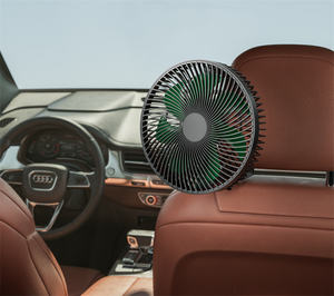 Ventilador de Asiento Lemoistar de 12 Pulgadas, Silencioso, Portátil, Recargable, Mini Ventilador USB para <span class=keywords><strong>Coche</strong></span>, Enfriador de <span class=keywords><strong>Aire</strong></span> de 12-24V - Product Image 2