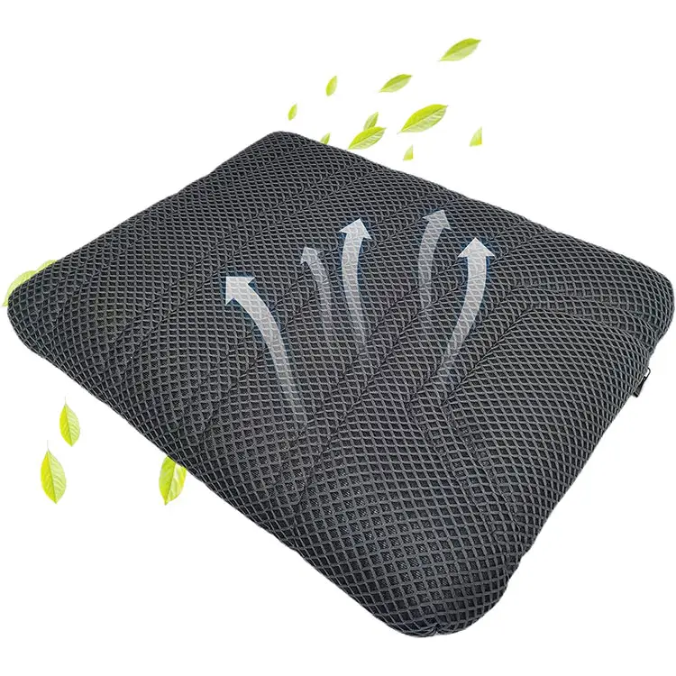 Breathable Anti-Slip Bottom 3D Air Mesh Washable Wheelchair Seat Cushion