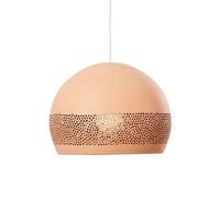 Lampe suspendue longue en céramique faite à la main, bande perforée, hauteur réglable, style moderne minimaliste, pour salle à manger, café, décoration