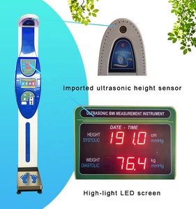 デジタル計量スケールプリンター高さ測定BMI体脂肪n重量機械医療スケール - Product Image 4