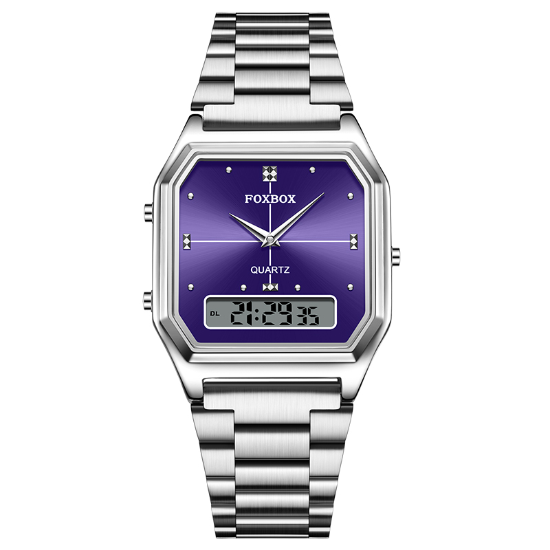 F - silver purple