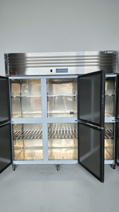 Réfrigérateur commercial à 6 portes avec congélateur inférieur, refroidissement par air, en acier inoxydable, modèle SY-FL, <span class=keywords><strong>luxe</strong></span> commercial - Product Image 3