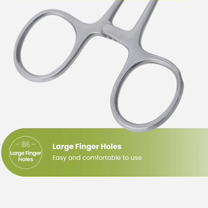 ملقط منحني طويل من الفولاذ المقاوم للصدأ RTI-FC07B مقاس 7 بوصات لإزالة الخطافات، ملقط طبي للصيد بسعر المصنع - Product Image 6