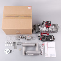 Moteur à essence pour avion modèle réduit RCGF 120cc bicylindre, avion à aile fixe RC