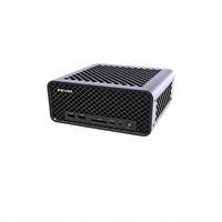 Mini station de travail FA80G, AMD Ryzen 7 9800X3D + RTX 5090M 24G, sortie 5 écrans et double LAN 2.5G, PC de jeu ultra-compact AM5