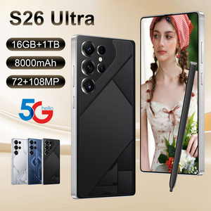 Nouveau modèle 5G S26 Ultra Fournisseur en gros Charge rapide Déverrouillage facial 7,3 pouces 16 Go + 1 To 108 MP 8000 mAh Android 14 Meilleure vente - Product Image 4