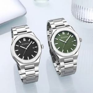 Reloj de Acero Inoxidable de la Marca Besseron con Logotipo Personalizado de Fábrica, Reloj Automático para Hombre con Movimiento Mecánico Japonés - Product Image 1