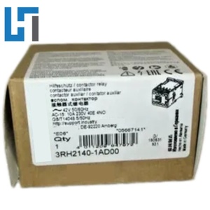 โมดูลรีเลย์กลางแบบใหม่ รุ่น 3RH2140-1AD00 ตัวควบคุมการเขียนโปรแกรม PLC 3RH21401AD00 มีสินค้าในสต็อก - Product Image 1