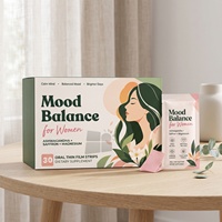 Bandes Orales Équilibrantes avec Ashwagandha, Magnésium et Extrait de Safran – Complément Bien-être Féminin – OEM ODM Marque Privée