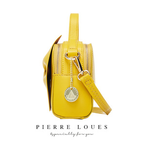 Sac à main carré pour femme Pierre Loues avec nœud, fermeture éclair, sac à bandoulière pour usage quotidien, collection Printemps 2025 - Product Image 2
