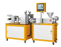 Machine de co-extrusion multicouche automatique ZS-432 PLC pour la production de films coulés en laboratoire et la production de petites séries