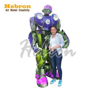 Costume de robot transformable réaliste pour adulte, conçu et fabriqué à la main par des designers, Autobot bleu portable - Product Image 5