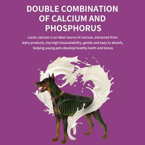 Aliments Biologiques pour Animaux de Compagnie : Remplaceur de Lait Riche en Protéines, Sans Céréales, Sans Sucre, Sans Antibiotiques, pour Chiens et Chats Adultes, Complément Alimentaire Entièrement Gras pour la Santé - Product Image 2