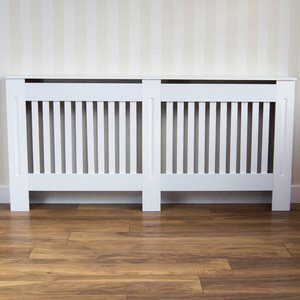 Moderna copertura del radiatore, bianco casa di copertura del radiatore, radiatore copertura mdf - Product Image 2